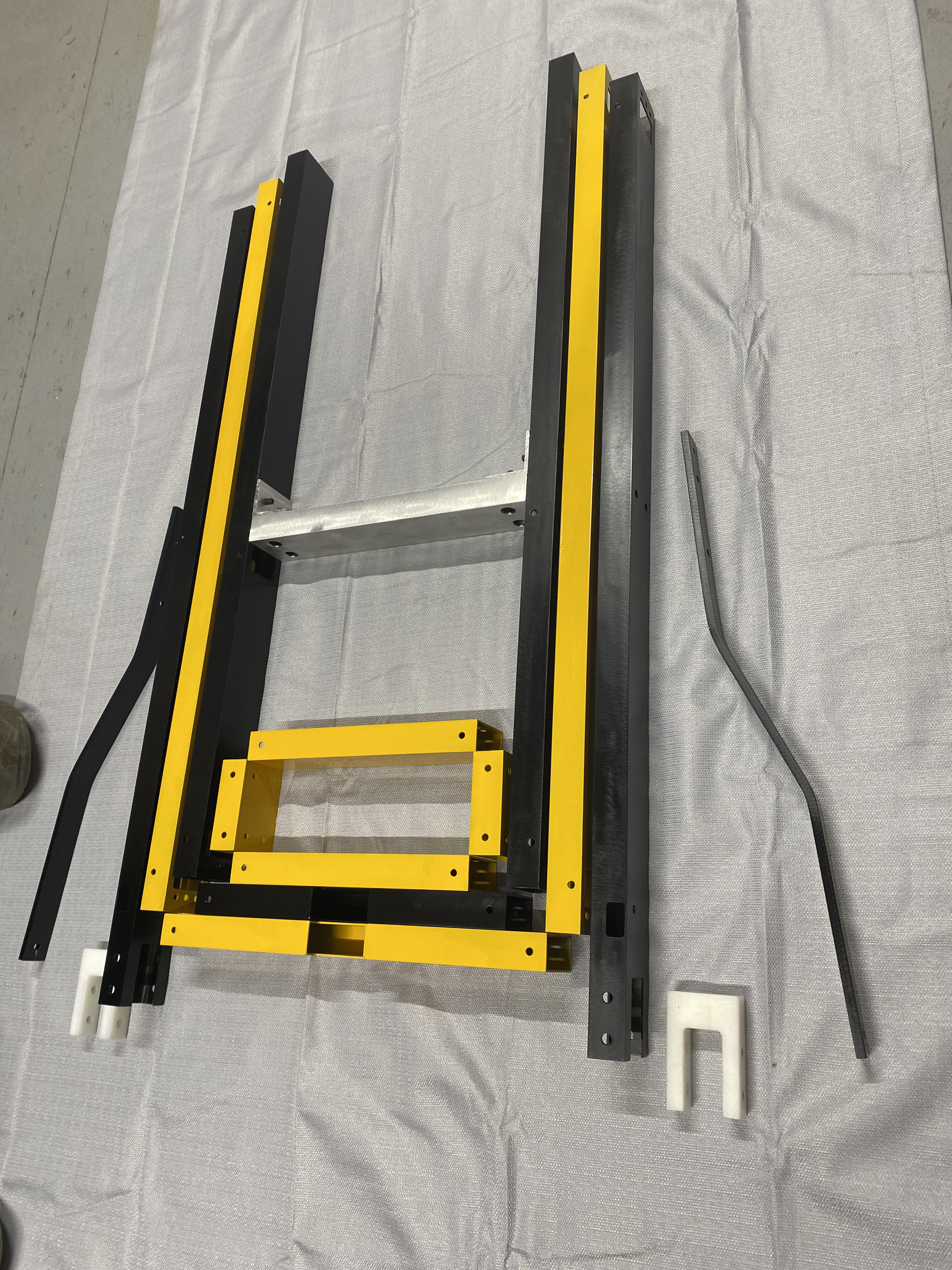 Manually milled OUTATIDE elevator pieces